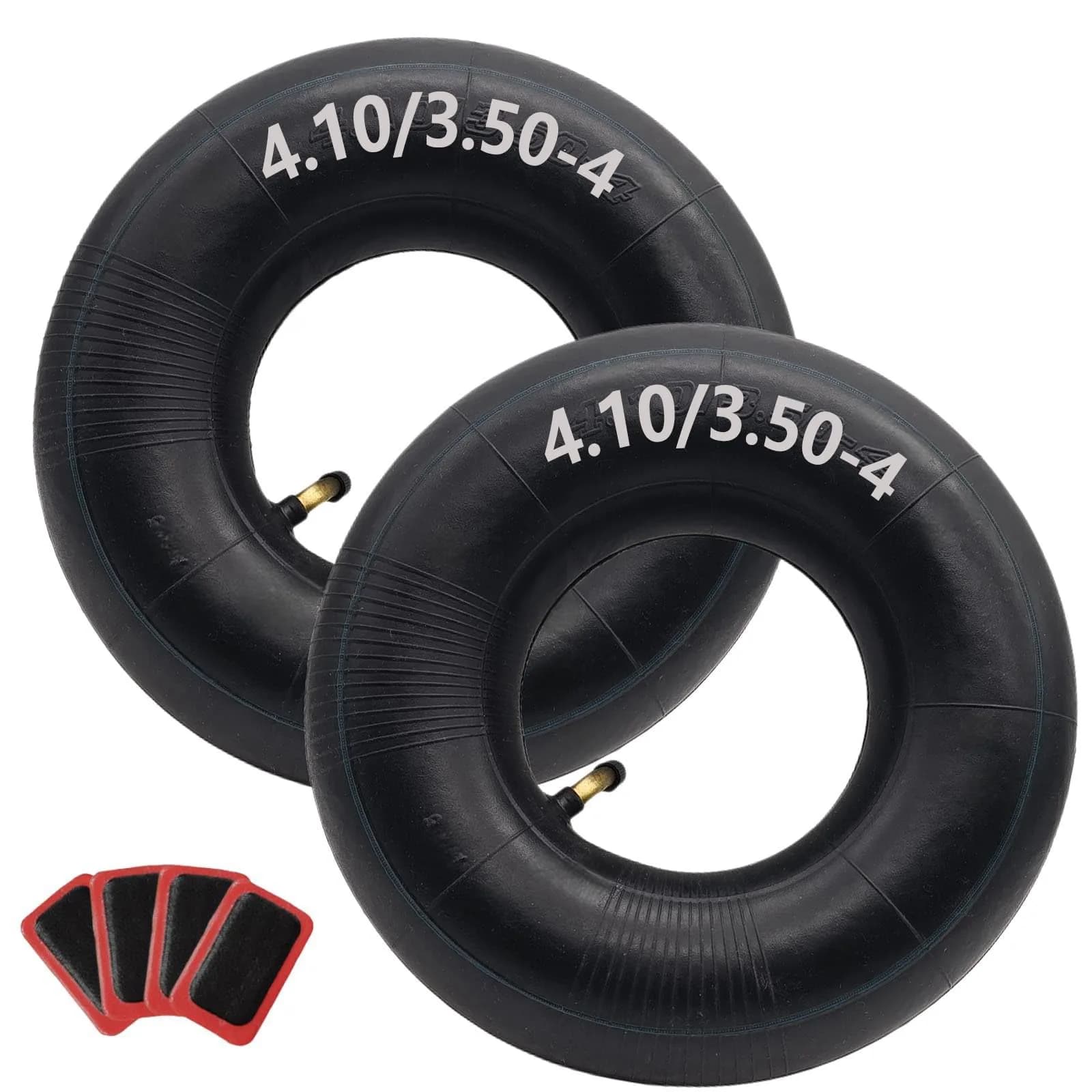Swagnaz 4.10/3.50-4 Inner Tube 2-Pack | Heavy Duty Replacement for Wheelbarrows & Carts - view 4