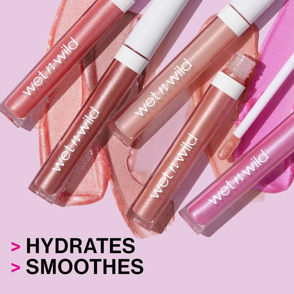 wet n wild Megaslicks Lip Gloss Strawberry Ice 0.19 Fl Oz (5.6ml) | Ultra-Glossy Shine - view 2