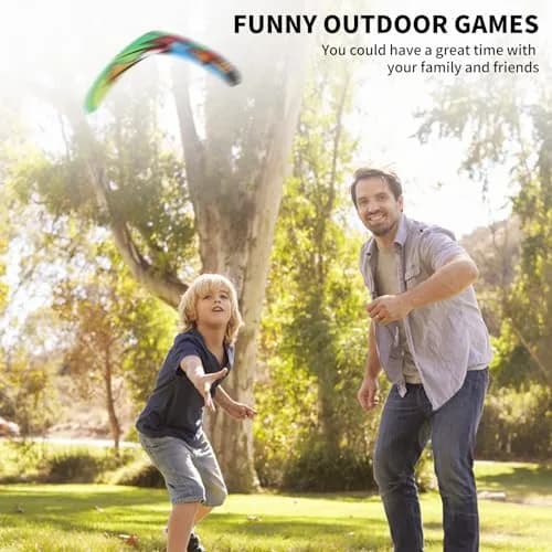 Inborntrait V-Shaped Boomerang for Kids & Adults, Soft Foam Returning Boomerang | Green-Arrow Style for Outdoor Fun thumbnail 5