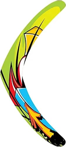 Inborntrait V-Shaped Boomerang for Kids & Adults, Soft Foam Returning Boomerang | Green-Arrow Style for Outdoor Fun thumbnail 1