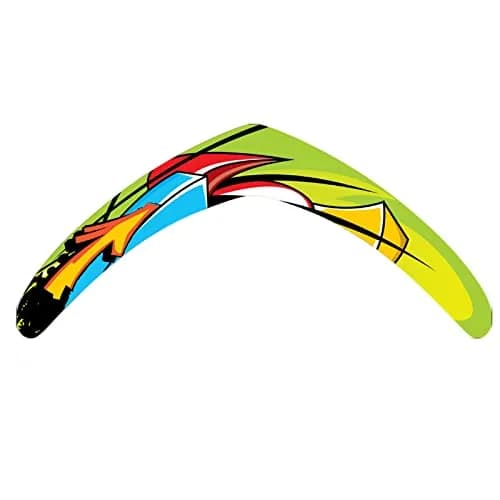 Inborntrait V-Shaped Boomerang for Kids & Adults, Soft Foam Returning Boomerang | Green-Arrow Style for Outdoor Fun thumbnail 2