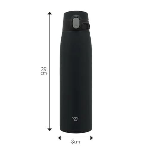 Zojirushi Water Bottle 950ml | Vacuum Insulated, Leak-Proof, One-Touch, Black thumbnail 8