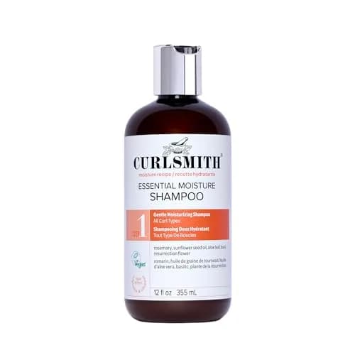 Curlsmith Essential Moisture Hydrating Shampoo for Curly Hair (12 oz) | Nourishes & Moisturizes, Vegan, Sulphate-Free thumbnail 1