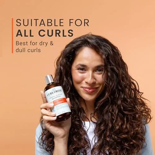 Curlsmith Essential Moisture Hydrating Shampoo for Curly Hair (12 oz) | Nourishes & Moisturizes, Vegan, Sulphate-Free thumbnail 6