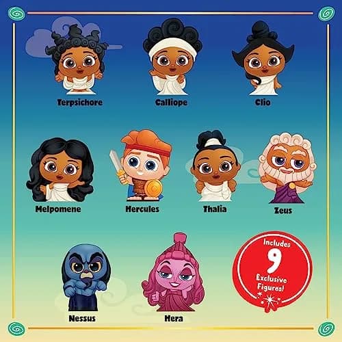 Disney Doorables Hercules Collector Pack, 9 Mini Figures | Mythic Disney Toy Set for Kids 5+ thumbnail 2