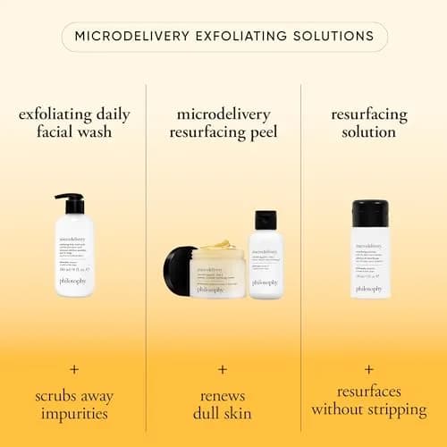 philosophy microdelivery Exfoliating Daily Facial Wash 473ml (16 Fl Oz) | Gentle Amino Acids & Desert Earth thumbnail 5