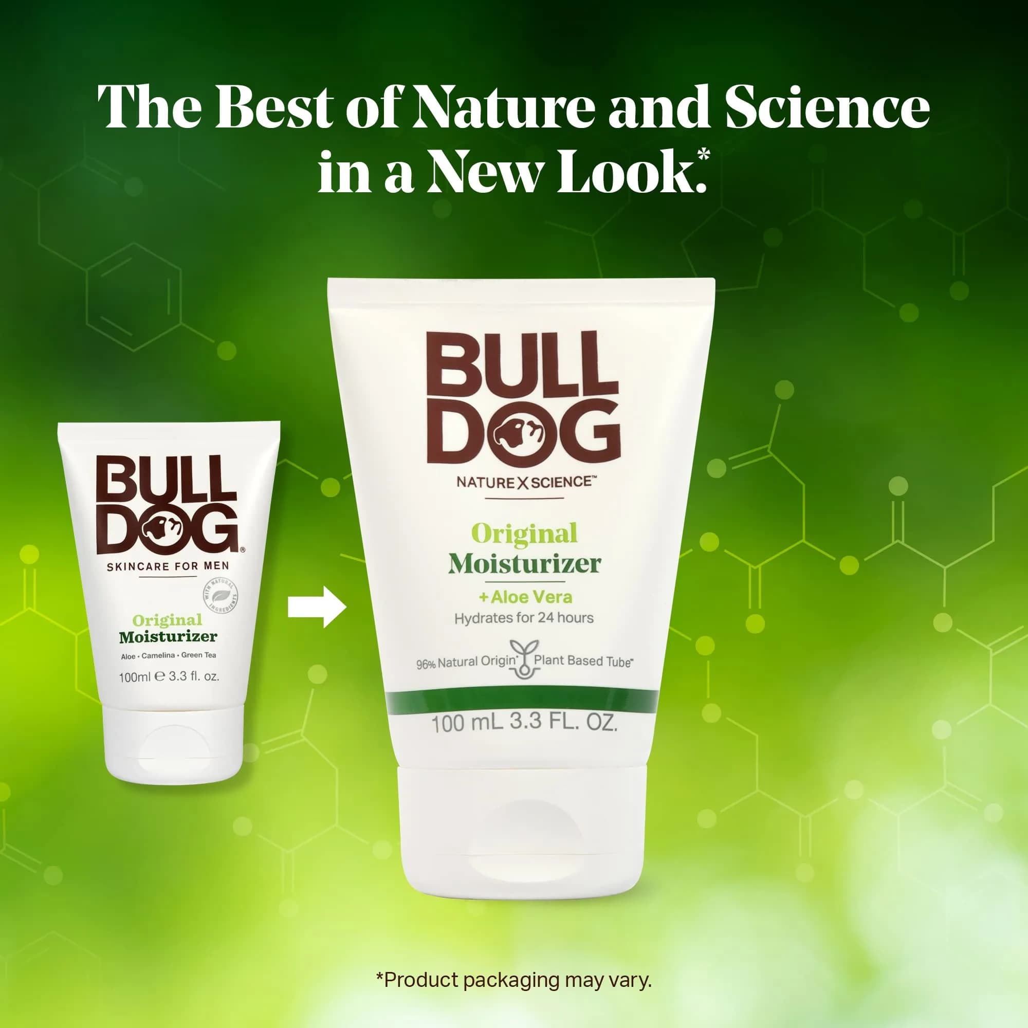 Bulldog Skincare for Men Original Face Moisturizer 295ml (3 x 3.3 Fl Oz) | Hydrates Skin for Men - view 2