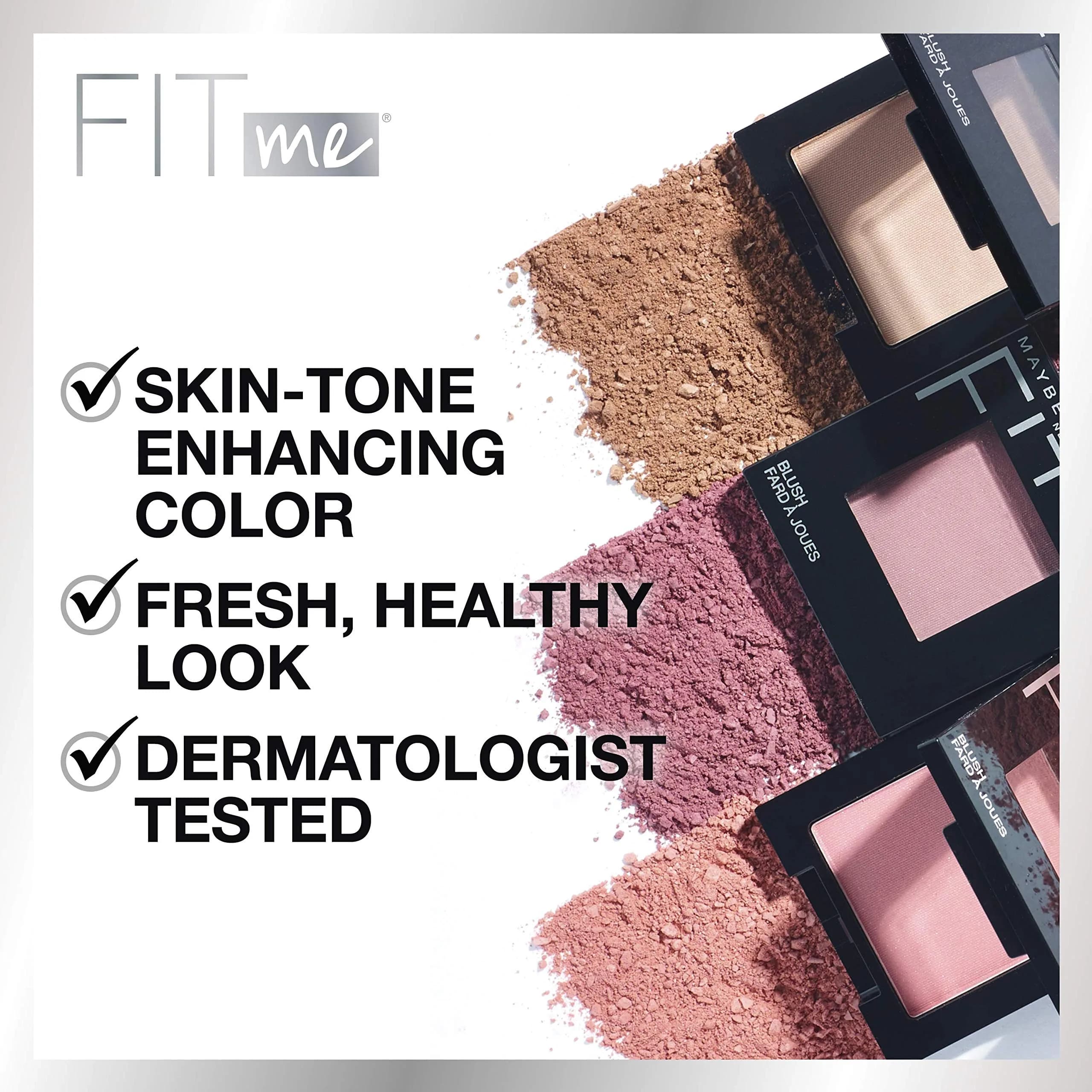 Maybelline Fit Me Blush Buff 0.64 oz (18.14 g) | Natural All-Day Color - view 4