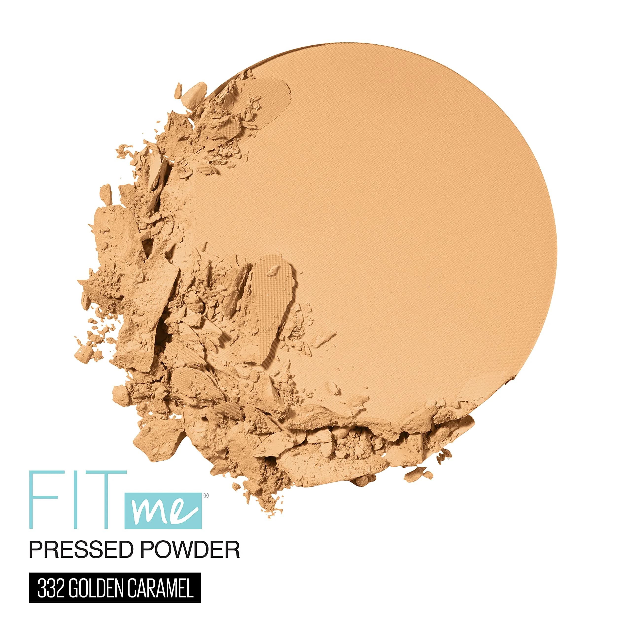 Maybelline Fit Me Matte + Poreless Pressed Face Powder Makeup Golden Caramel 18g (0.63 Oz Pack of 2) | Shine Control for Normal to Oily Skin - view 3