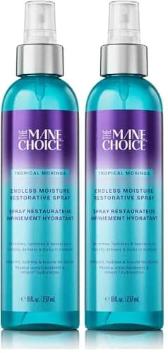The Mane Choice Tropical Moringa Sweet Oil & Honey Endless Moisture Restorative Spray 473ml (16 Fl Oz) | Hydrates & Revives Curls thumbnail 1