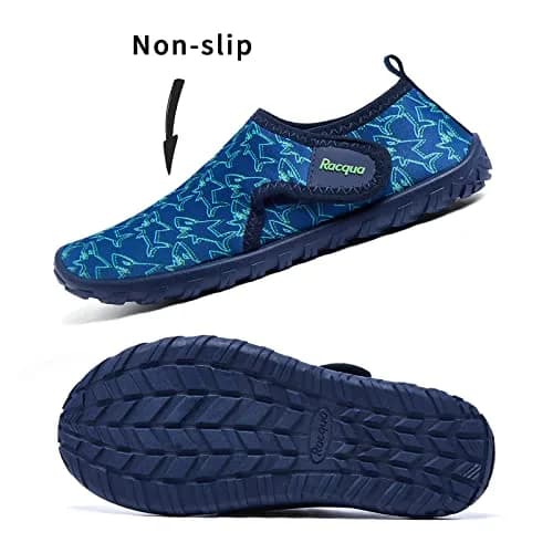 Racqua Boys Water Shoes Big Kid 3 | Lightweight Quick Dry Aqua Shoes for Water Sports thumbnail 3