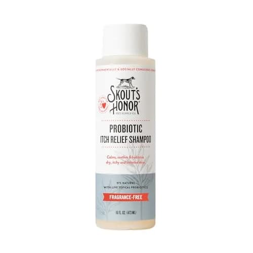 SKOUT'S HONOR Probiotic Itch Relief Shampoo for Dogs, 473 ml (16 oz) | Supports Healthy Skin & Fur thumbnail 1
