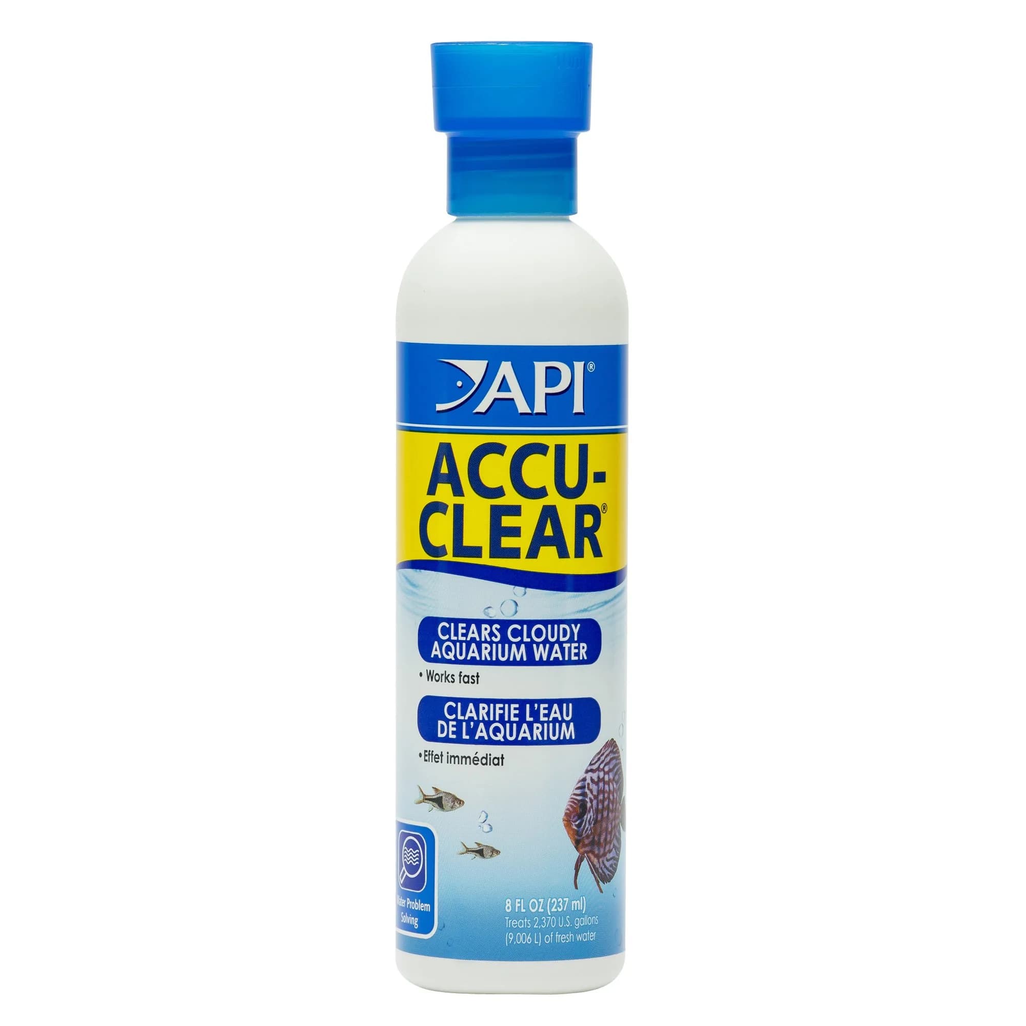 API Accu-Clear Freshwater Aquarium Water Clarifier & Tap Water Conditioner 8oz + 16oz | Clears Cloudy Water & Makes Tap Water Safe for Fish - view 2