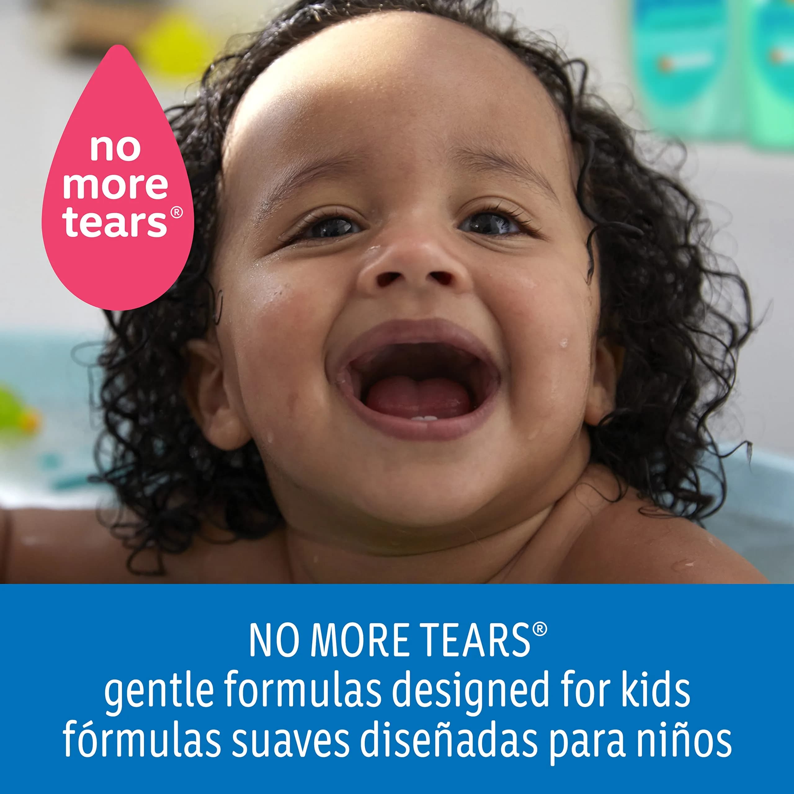 Johnson's Baby No More Tangles 2-in-1 Shampoo & Conditioner for Kids, 40.6 fl oz (20.3 fl oz each) | Hypoallergenic Detangling Formula - view 4