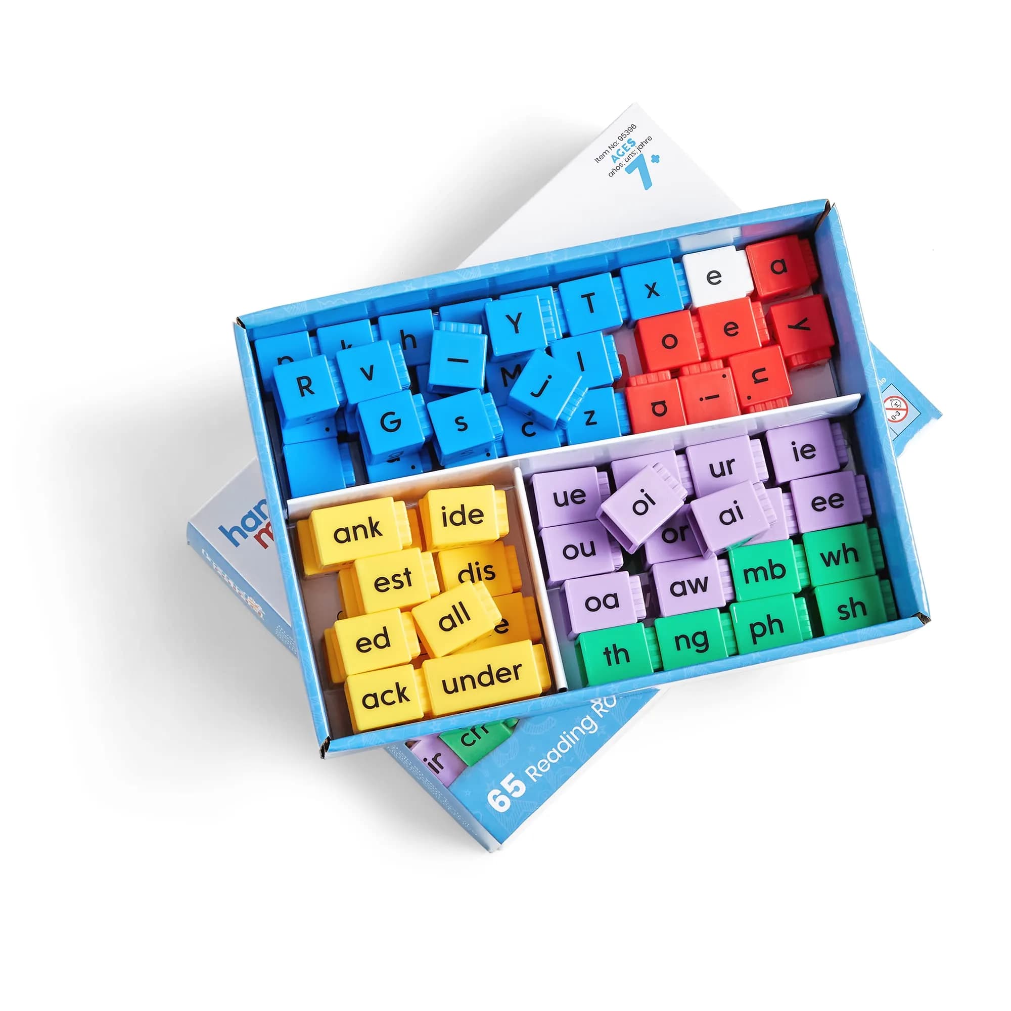 hand2mind Reading Rods Prefixes and Suffixes Word Roots Word Building Activities Spelling Toys 65 Rods | Science of Reading Manipulatives - view 8