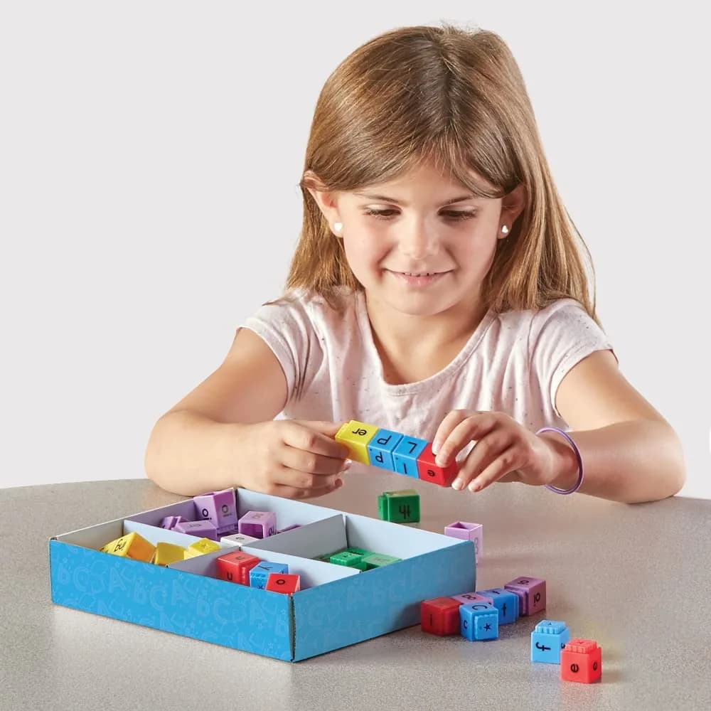 hand2mind Reading Rods Prefixes and Suffixes Word Roots Word Building Activities Spelling Toys 65 Rods | Science of Reading Manipulatives - view 2