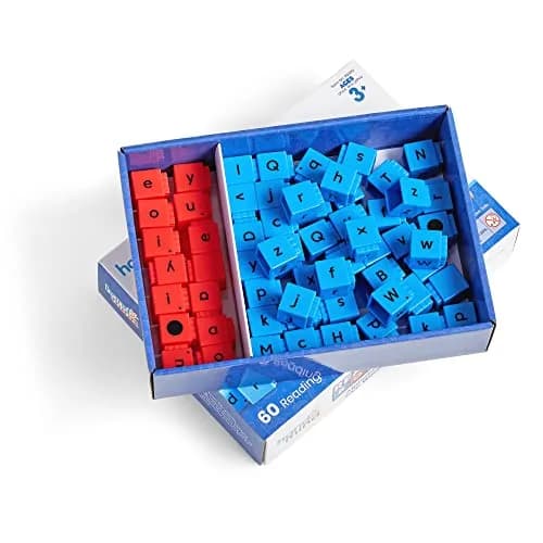 hand2mind Reading Rods Alphabet & CVC Words, Letter Blocks, Ages 3+ | Multicolor, 60 Rods for Early Literacy thumbnail 9