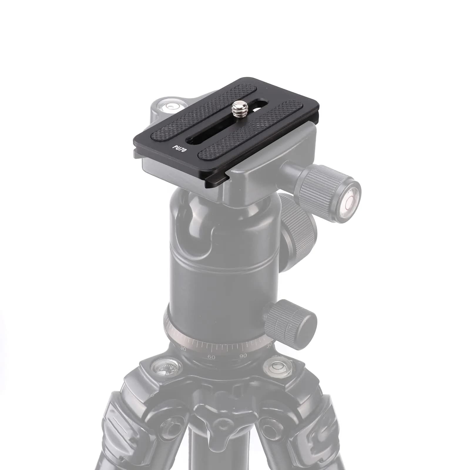 FocusFoto PU70 Quick Release Plate 70mm for DJI Ronin SC Gimbal Stabilizer Camera Arca-Swiss Standard Tripod Ballhead - view 5