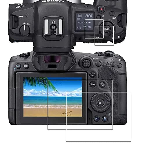 iDaPro Screen Protector for Canon EOS R5, 9H Tempered Glass | Scratch & Drop Resistant, Ultra Clear thumbnail 1