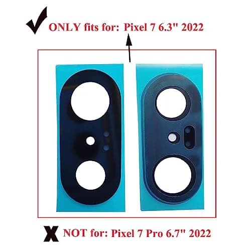 ubrokeifixit Camera Lens Cover for Google Pixel 7 6.3" | Replacement Part with Pre-Cut Tape thumbnail 2