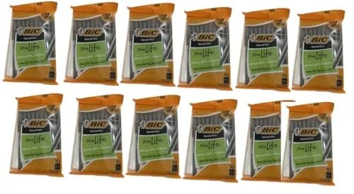BIC Round Stic Xtra Life Black Ballpoint Pens, 120-Count | Smooth Ink Flow for Daily Writing thumbnail 2
