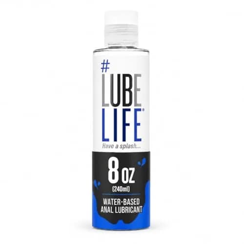 LubeLife Water Based Anal Lube 240ml (8 fl oz) | Silky Smooth Glide for Intimacy thumbnail 1