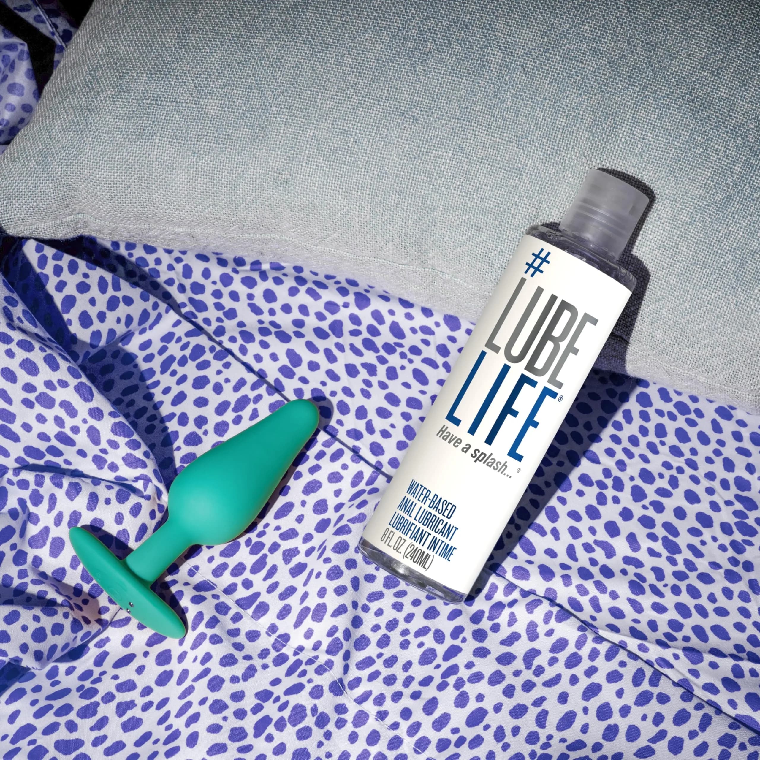 LubeLife Water Based Anal Lube 240ml (8 fl oz) | Silky Smooth Glide for Intimacy - view 8