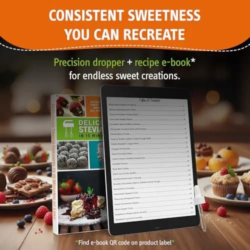 Stevia Select Plain Liquid Stevia Drops - Zero Calorie Sweetener 4 Fl Oz (2 Pack) | Natural Plant Based Sugar Substitute thumbnail 6