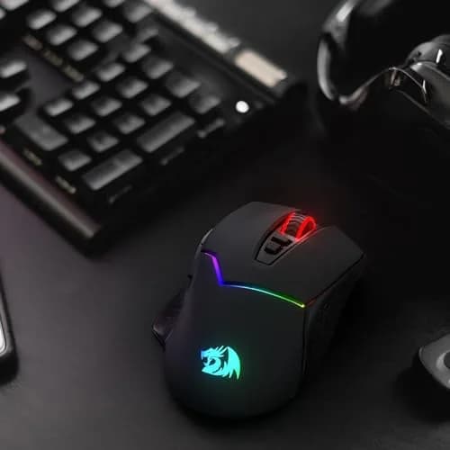 Redragon M690 PRO Wireless RGB Gaming Mouse 8000 DPI | Ergonomic, 8 Macro Buttons, 87H Battery thumbnail 9
