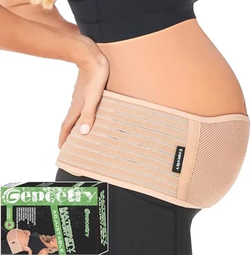 Gepoetry Maternity Belly Band for Pregnant Women Pregnancy Belly Band | Support & Postpartum Relief thumbnail 1