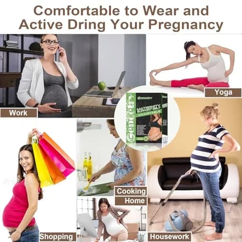 Gepoetry Maternity Belly Band for Pregnant Women | Adjustable Support for All Pregnancy Stages thumbnail 7
