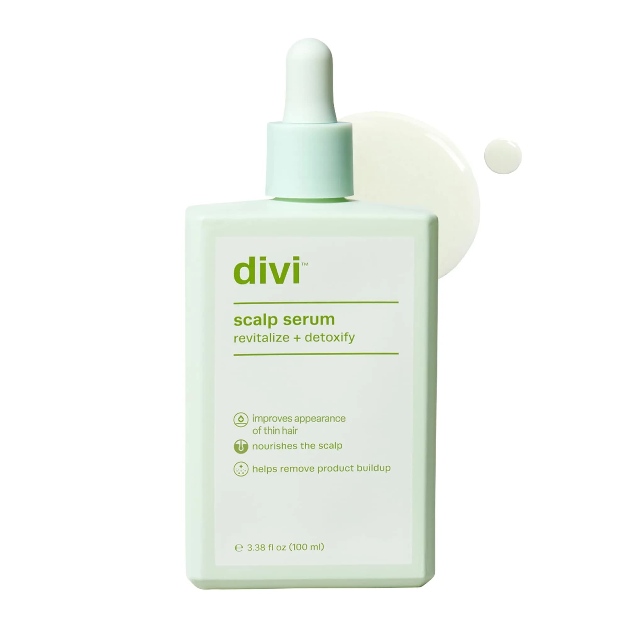 divi Scalp Serum | To Promote Fuller-Looking Hair with Peptides | 100 ml — 100 ml - 3 Month Supply