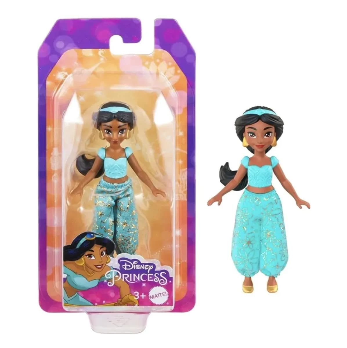 Disney Princess Jasmin Doll Multicoloured | Ages 3+ Toy Figure — Multicoloured