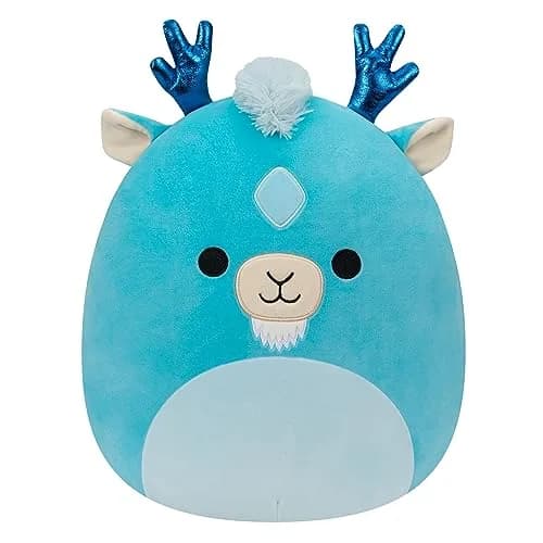 Squishmallows 12-Inch Xam Aqua Kirin Plush | Ultrasoft & Authentic thumbnail 1