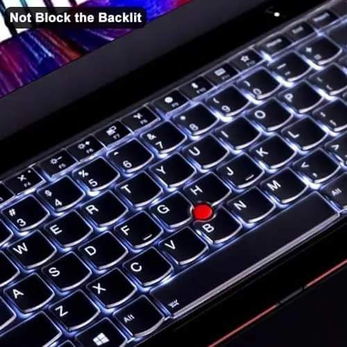 MUBUY-GOL Keyboard Cover for Lenovo ThinkPad E16 L16 T16 T16g P16 P16v P16s 16" & L15 Gen 4/3 15.6" (US Layout) | Thin TPU Protector thumbnail 6