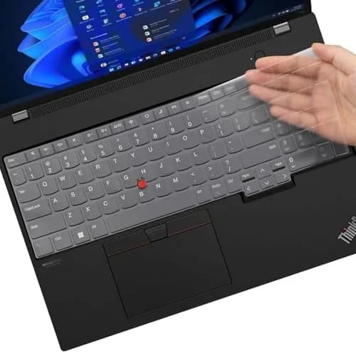 MUBUY-GOL Keyboard Cover for Lenovo ThinkPad E16 L16 T16 T16g P16 P16v P16s 16" & L15 Gen 4/3 15.6" (US Layout) | Thin TPU Protector thumbnail 1