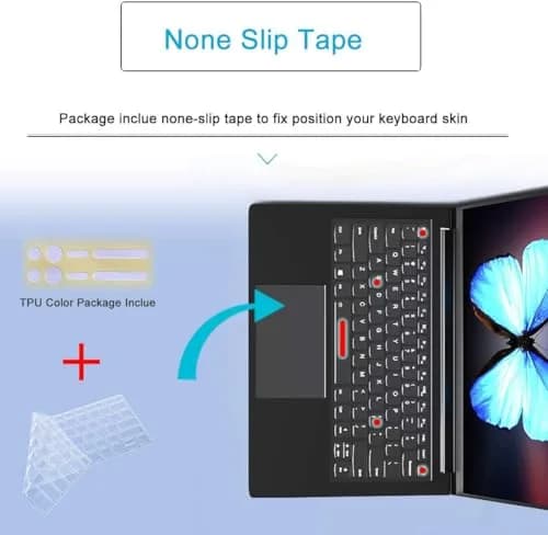 MUBUY-GOL Keyboard Cover for Lenovo ThinkPad E16 L16 T16 T16g P16 P16v P16s 16" & L15 Gen 4/3 15.6" (US Layout) | Thin TPU Protector thumbnail 8