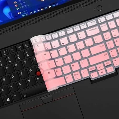 MUBUY-GOL Ombrepink Keyboard Skin for Lenovo ThinkPad T16 P16 E16 16-inch Laptops | US Keyboard Layout thumbnail 6