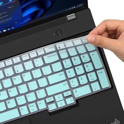 MUBUY-GOL Mint Green Keyboard Skin for Lenovo ThinkPad T16 P16 P16s L15 Gen 4/3 16" 15.6" (2-Pack) thumbnail 5