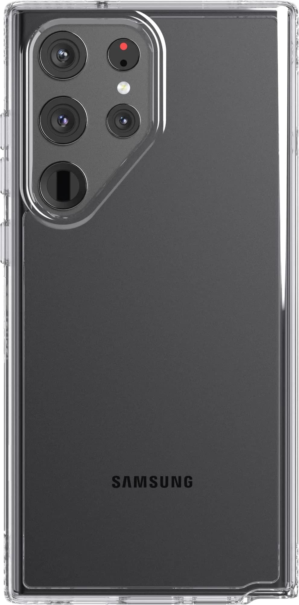 tech21 Evo Clear for Samsung Galaxy S23 Ultra | Anti Yellowing, Drop & Scratch Protection — Clear