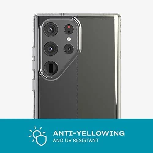 tech21 Evo Clear for Samsung Galaxy S23 Ultra | Anti Yellowing, Drop & Scratch Protection thumbnail 5
