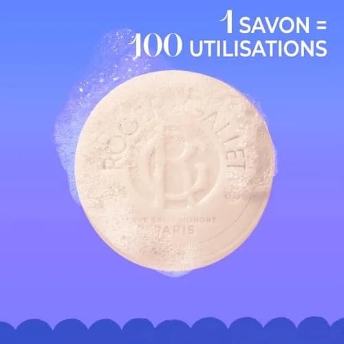 ROGER & GALLET Bois de Santal Perfumed Soap 3.5 oz | Luxurious French Scent for Sensitive Skin thumbnail 4