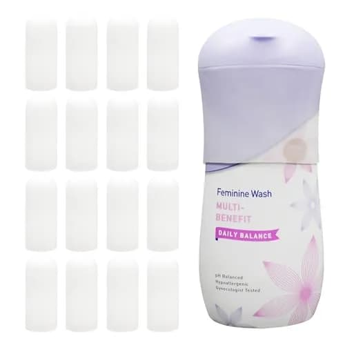 TRANOMOS Silicone Bottle Cover 16 Pack | Leak-Proof Travel Toiletry Sleeve for Women Men thumbnail 1