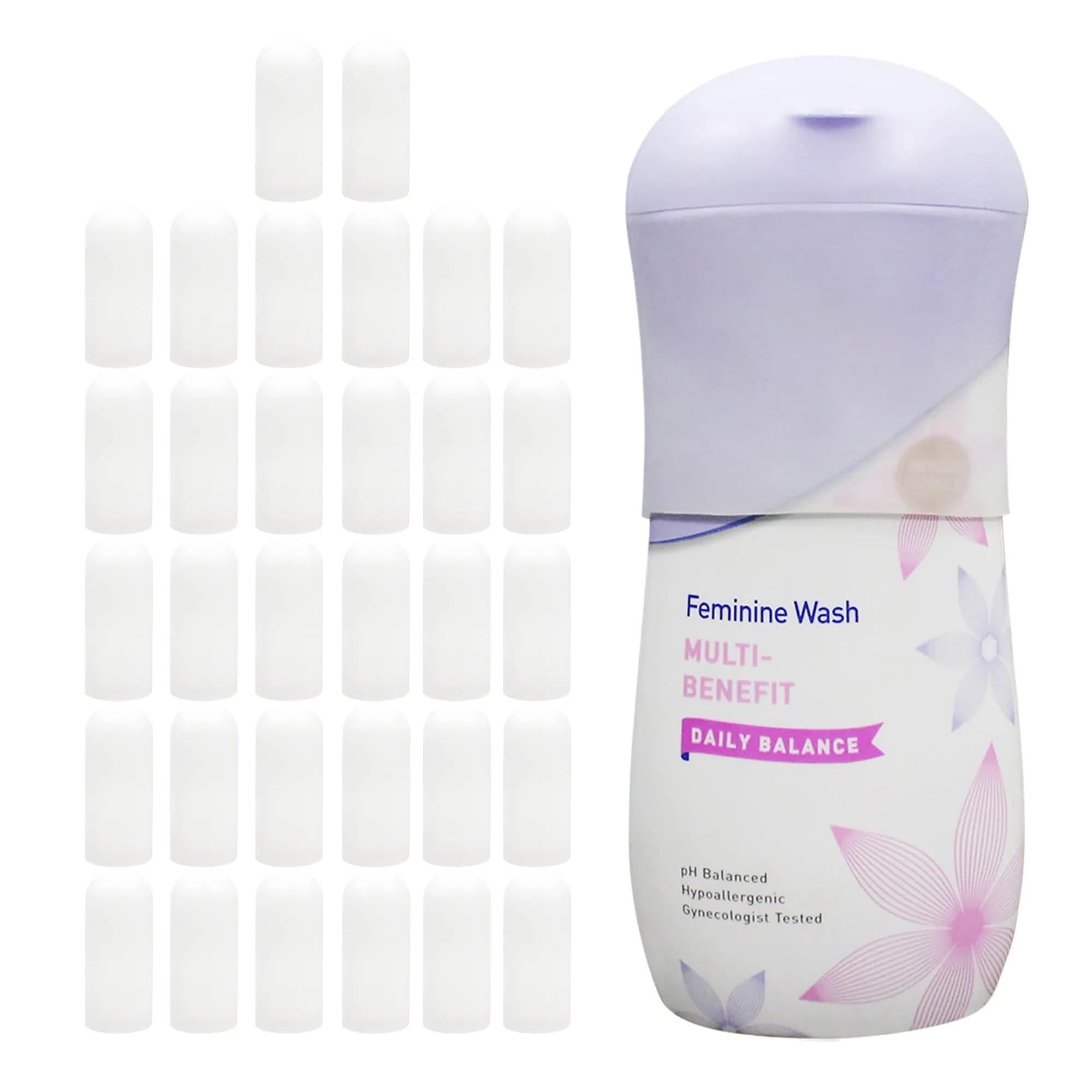 TRANOMOS Silicone Bottle Cover 32 Pack | Leak Proof Travel Toiletries Essential for Women Men