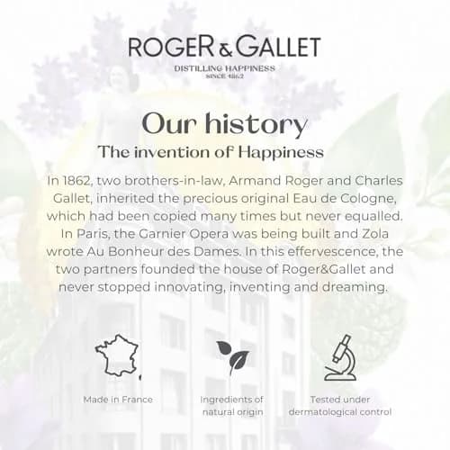 ROGER & GALLET Bois d'Orange Perfumed Soap, 100 g | French craftsmanship, natural ingredients, citrus aroma thumbnail 7