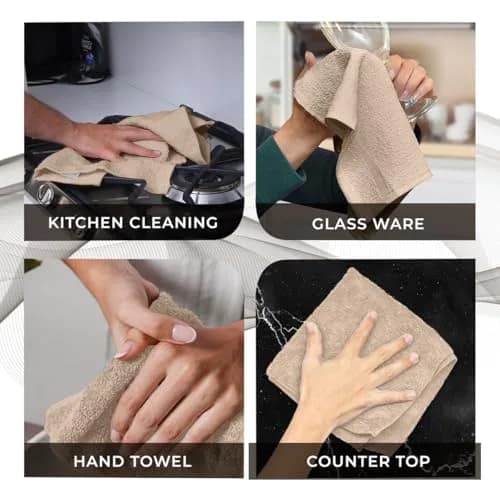 Avalon Towels Cotton Washcloths 12x12 Inches Pack of 60 | Soft & Absorbent Face Towels for Home & Spa thumbnail 8