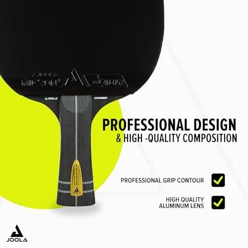 JOOLA Infinity Carbon Professional Ping Pong Paddle with Ergonomic Grip - ITTF Approved - 29.5cm (11.61in) | Advanced Control & Speed thumbnail 4