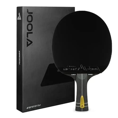JOOLA Infinity Carbon Professional Ping Pong Paddle with Ergonomic Grip - ITTF Approved - 29.5cm (11.61in) | Advanced Control & Speed thumbnail 1