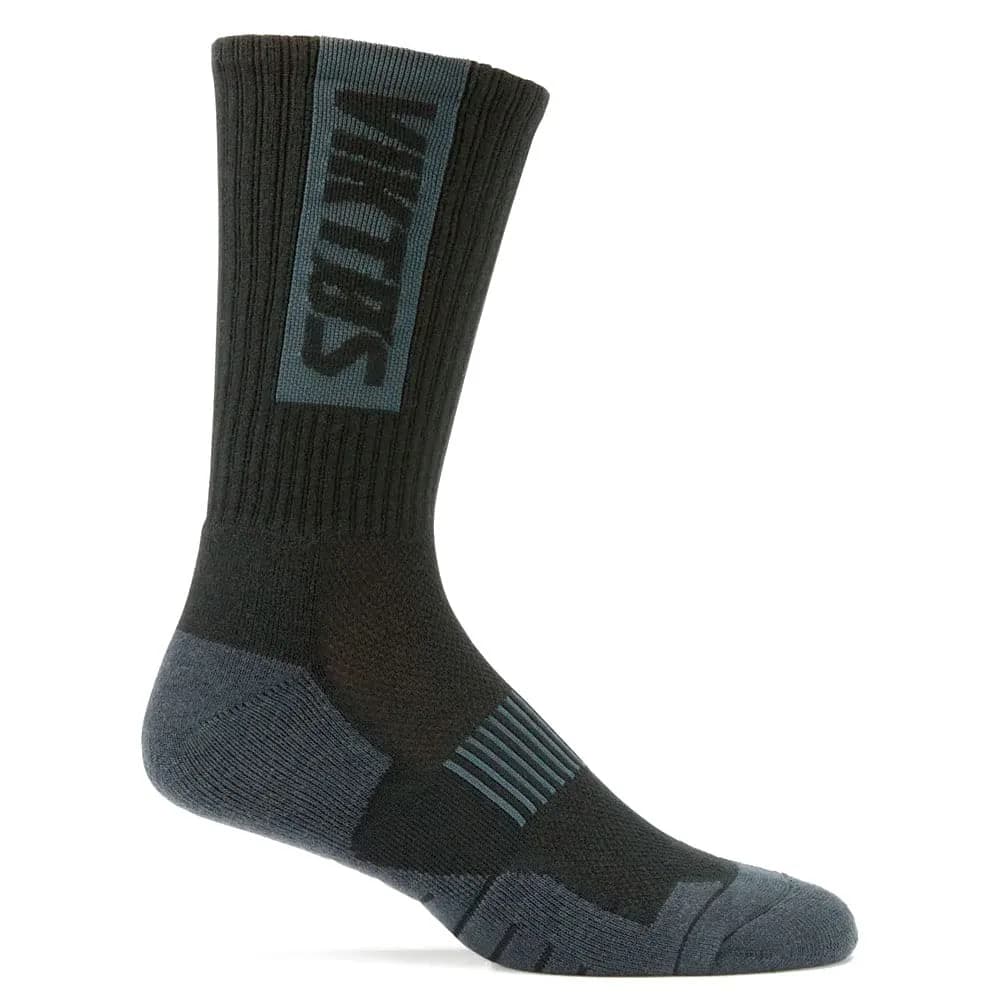 VIKTOS Men's Wartorn Merino Ankle Length Cushioned Breathable Boot Socks | Athletic, Moisture Wicking, Ankle Length, Black