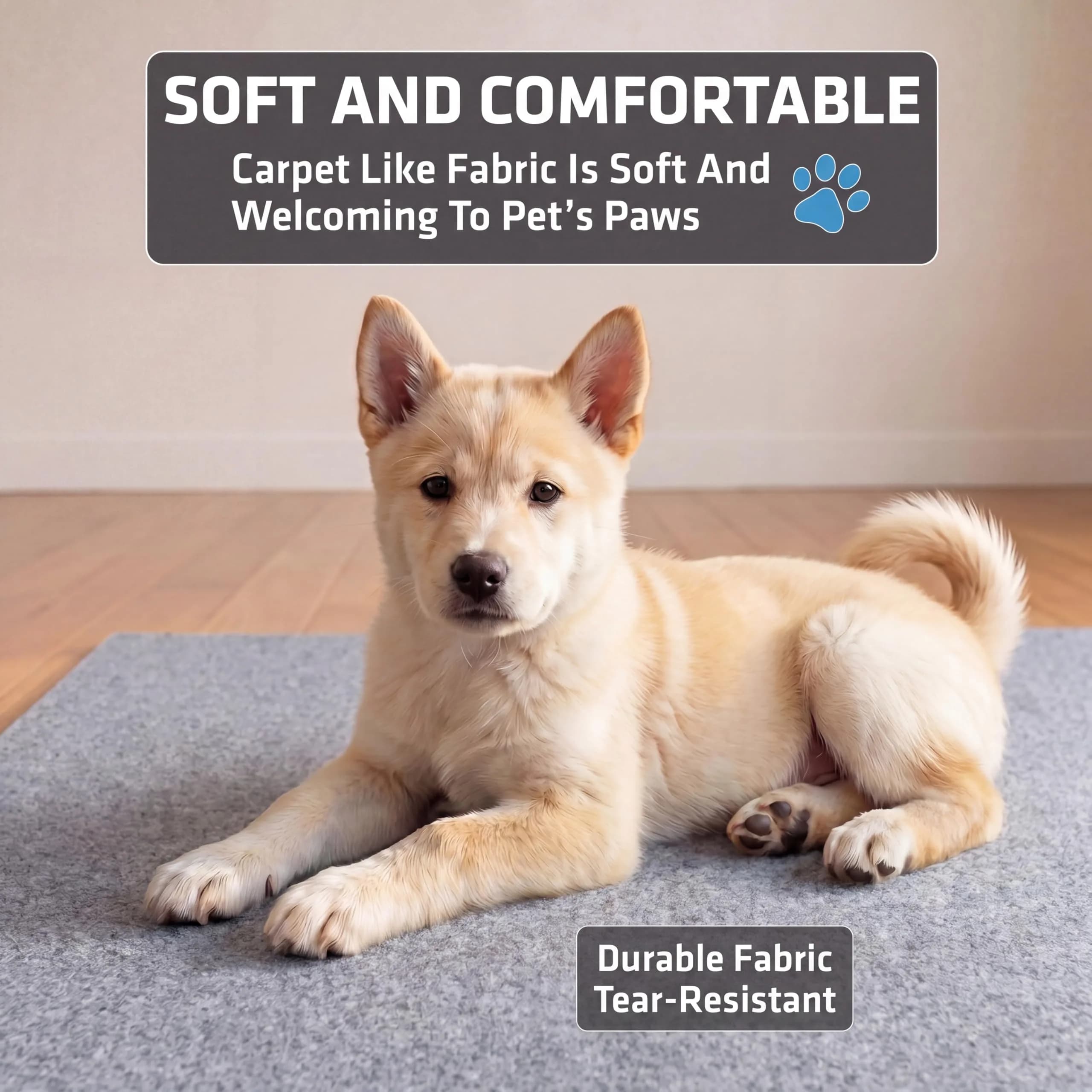 Drymate Washable Pee Pads for Dogs (29x36 Inch, 2-Pack) | Absorbent, Waterproof, Slip-Resistant Pet Training Mats - view 5